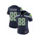 Women's Nike Seattle Seahawks #88 Jimmy Graham Vapor Untouchable Limited Steel Blue Team Color NFL Jersey