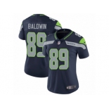 Women's Nike Seattle Seahawks #89 Doug Baldwin Vapor Untouchable Limited Steel Blue Team Color NFL Jersey