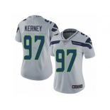 Women's Nike Seattle Seahawks #97 Patrick Kerney Vapor Untouchable Limited Grey Alternate NFL Jersey