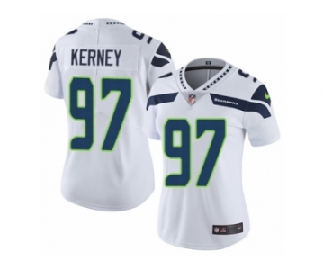 Women's Nike Seattle Seahawks #97 Patrick Kerney Vapor Untouchable Limited White NFL Jersey