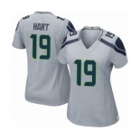 Women's Seattle Seahawks #19 Penny Hart Nike Gray Game Jersey