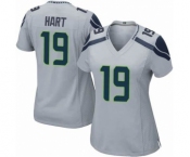 Women's Seattle Seahawks #19 Penny Hart Nike Gray Game Jersey