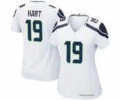 Women's Seattle Seahawks #19 Penny Hart Nike White Game Jersey