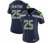 Women's Seattle Seahawks #25 Kenny McIntosh Navy Vapor Limited Football Stitched Jersey