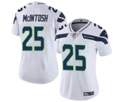 Women's Seattle Seahawks #25 Kenny McIntosh White Vapor Limited Football Stitched Jersey