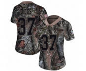 Women's Seattle Seahawks #37 Quandre Diggs Limited Camo Rush Realtree Football Jersey