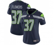 Women's Seattle Seahawks #37 Tre Flowers Navy Blue Team Color Vapor Untouchable Limited Player Football Jersey