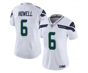 Women's Seattle Seahawks #6 Sam Howell White Vapor Limited Football Stitched Jersey