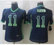 nike women nfl jerseys seattle seahawks #11 harvin blue[nike drift fashion]