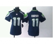 nike women nfl jerseys seattle seahawks #11 harvin blue[nike]