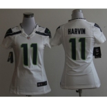 nike women nfl jerseys seattle seahawks #11 harvin white[nike]