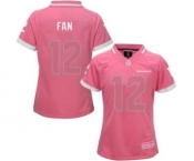 nike women nfl jerseys seattle seahawks #12 fan pink[nike 2015]