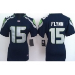 nike women nfl jerseys seattle seahawks #15 flynn blue[nike]