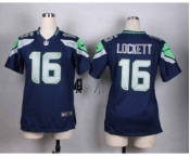 nike women nfl jerseys seattle seahawks #16 lockett blue[nike]