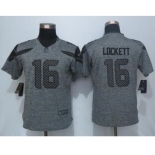 nike women nfl jerseys seattle seahawks #16 lockett gray[nike Limited]