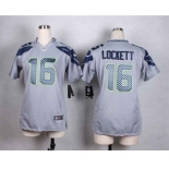 nike women nfl jerseys seattle seahawks #16 lockett grey[nike]