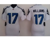 nike women nfl jerseys seattle seahawks #17 williams white[nike]