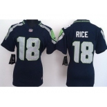 nike women nfl jerseys seattle seahawks #18 sidney rice blue[nike]