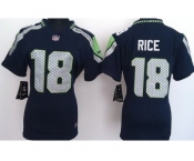 nike women nfl jerseys seattle seahawks #18 sidney rice blue[nike]