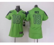 nike women nfl jerseys seattle seahawks #18 sidney rice green[nike]