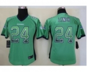 nike women nfl jerseys seattle seahawks #24 marshawn lynch green[Elite drift fashion]