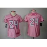 nike women nfl jerseys seattle seahawks #24 marshawn lynch pink[2012 nike love]