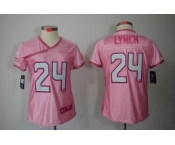 nike women nfl jerseys seattle seahawks #24 marshawn lynch pink[2012 nike love]