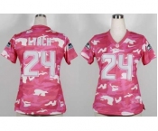 nike women nfl jerseys seattle seahawks #24 marshawn lynch pink[fashion camo]