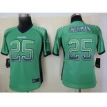 nike women nfl jerseys seattle seahawks #25 sherman green[Elite drift fashion]