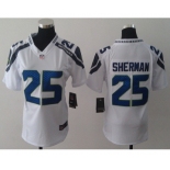 nike women nfl jerseys seattle seahawks #25 sherman white[nike]