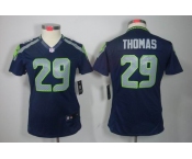 nike women nfl jerseys seattle seahawks #29 earl thomas blue[[nike limited]