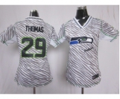 nike women nfl jerseys seattle seahawks #29 earl thomas[fem fan zebra]