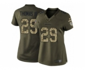 nike women nfl jerseys seattle seahawks #29 thomasiii army green[nike Limited Salute To Service]