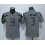 nike women nfl jerseys seattle seahawks #3 wilson gray[nike limited]