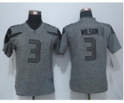 nike women nfl jerseys seattle seahawks #3 wilson gray[nike limited]