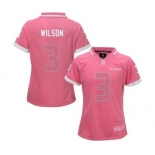 nike women nfl jerseys seattle seahawks #3 wilson pink[nike 2015]