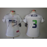 nike women nfl jerseys seattle seahawks #3 wilson white[2012 fem fan]