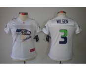 nike women nfl jerseys seattle seahawks #3 wilson white[2012 fem fan]