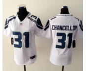 nike women nfl jerseys seattle seahawks #31 chancellor white[nike]