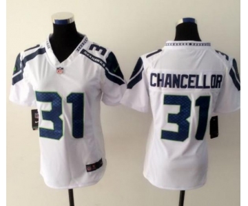 nike women nfl jerseys seattle seahawks #31 chancellor white[nike]