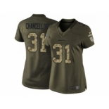 nike women nfl jerseys seattle seahawks #31 kam chancellor army green[nike Limited Salute To Service]