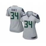 nike women nfl jerseys seattle seahawks #34 rawls grey[nike]