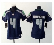 nike women nfl jerseys seattle seahawks #4 steven hauschka blue[nike]