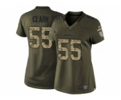 nike women nfl jerseys seattle seahawks #55 frank clark army green[nike Limited Salute To Service]