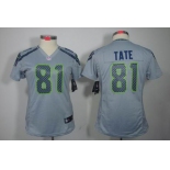 nike women nfl jerseys seattle seahawks #81 golden tate grey[nike limited]