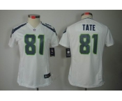 nike women nfl jerseys seattle seahawks #81 golden tate white[nike limited]