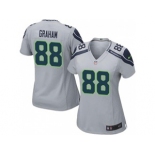 nike women nfl jerseys seattle seahawks #88 graham grey[nike]