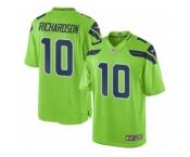 Youth Nike Seattle Seahawks #10 Paul Richardson Limited Green Rush NFL Jersey