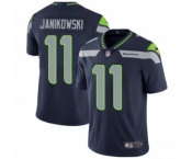 Youth Nike Seattle Seahawks #11 Sebastian Janikowski Navy Blue Team Color Vapor Untouchable Limited Player NFL Jersey