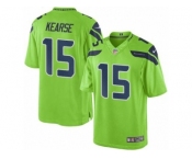 Youth Nike Seattle Seahawks #15 Jermaine Kearse Green Stitched NFL Limited Rush Jersey